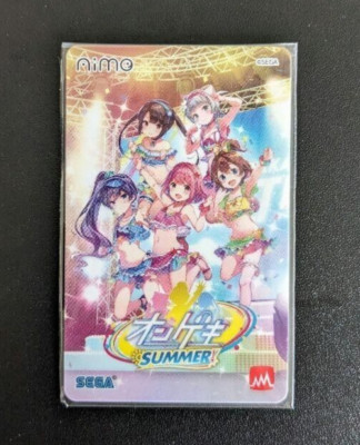 aimeカード NEW Sega AIME Card Amusement IC Ongeki Summer e-amusement