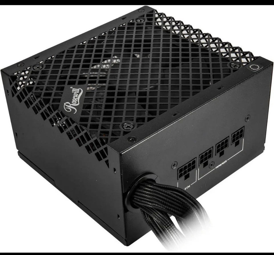 Rosewill VSB 850W 80+ Bronze ATX 3.0 & 3.1 Compatible Semi-Modular Power Supply - Image 3 of 4