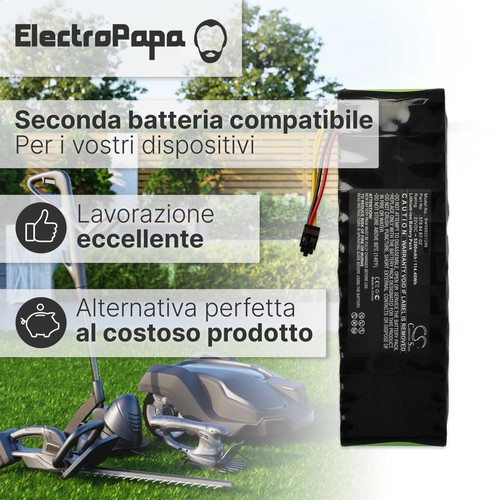 Batteria sostituisce Husqvarna 590 71 65-02, 597 21 32-01 5200mAh 22,2V - Foto 7 di 7