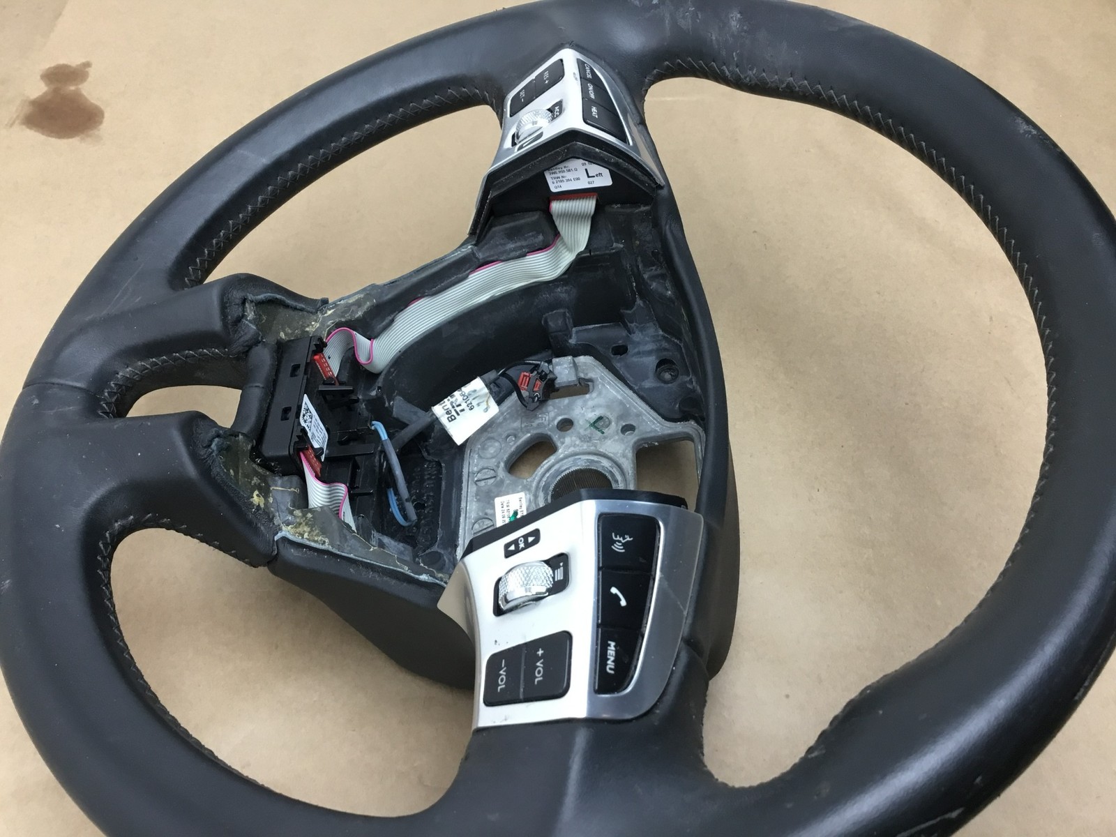 Bentley Continental GT 2013 Steering Wheel W/ Switch 11-18 ::O
