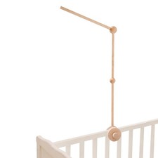 Crib Mobile Arm, HBM 30 Inch Wooden Mobile Arm for Crib Rotating Baby Mobile ...