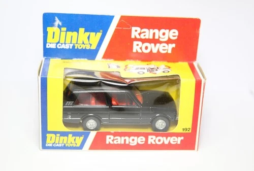 Dinky 192 Range Rover Black In Original Box - Near Mint Vintage 1970s RARE
