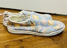 Vionic Canvas Sneakers Beach Malibu Slip On Comfort Orthotic Insole W8.5US 40EU