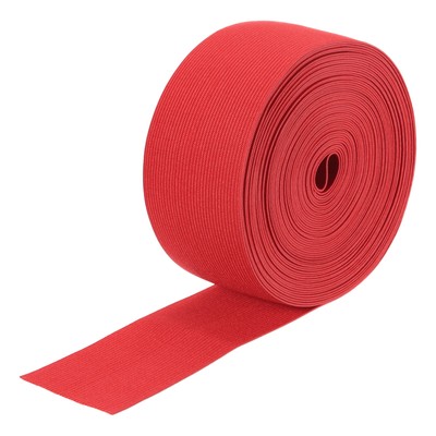 Elastic Bands for Sewing 2'' 10 Yard Red Knit Elastic Spool