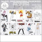 Marvel David Nakayama Color Block White Var (2026) Marvel Comics COVER SELECT