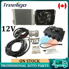 DC 12V Cool & Heat Underdash Electric Air Conditioner Universal Auto Car A/C Kit