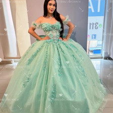 Sparkling Quinceanera Dresses Sweet 15 16 Party Sweetheart Ball Gowns for Girl
