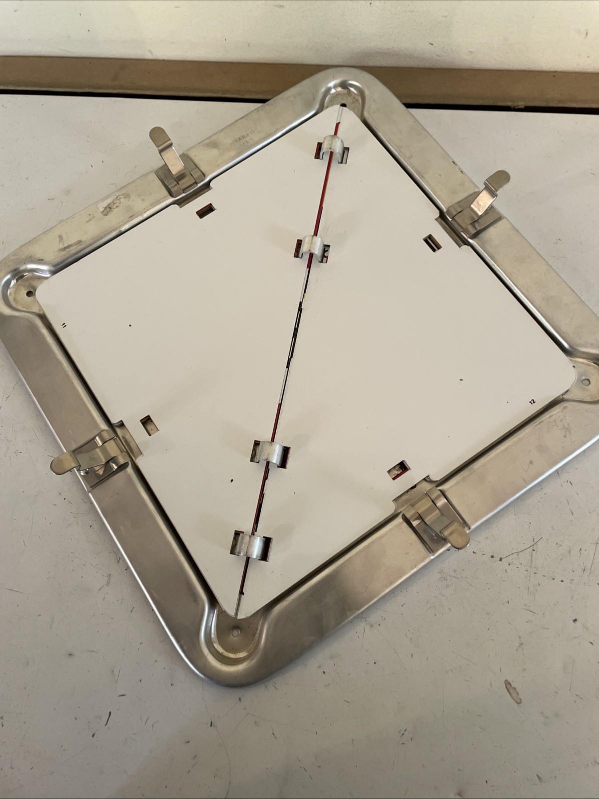 GENUINE LABELMASTER FLIP PLACARD HAZARD FLIP PLACARD NEW