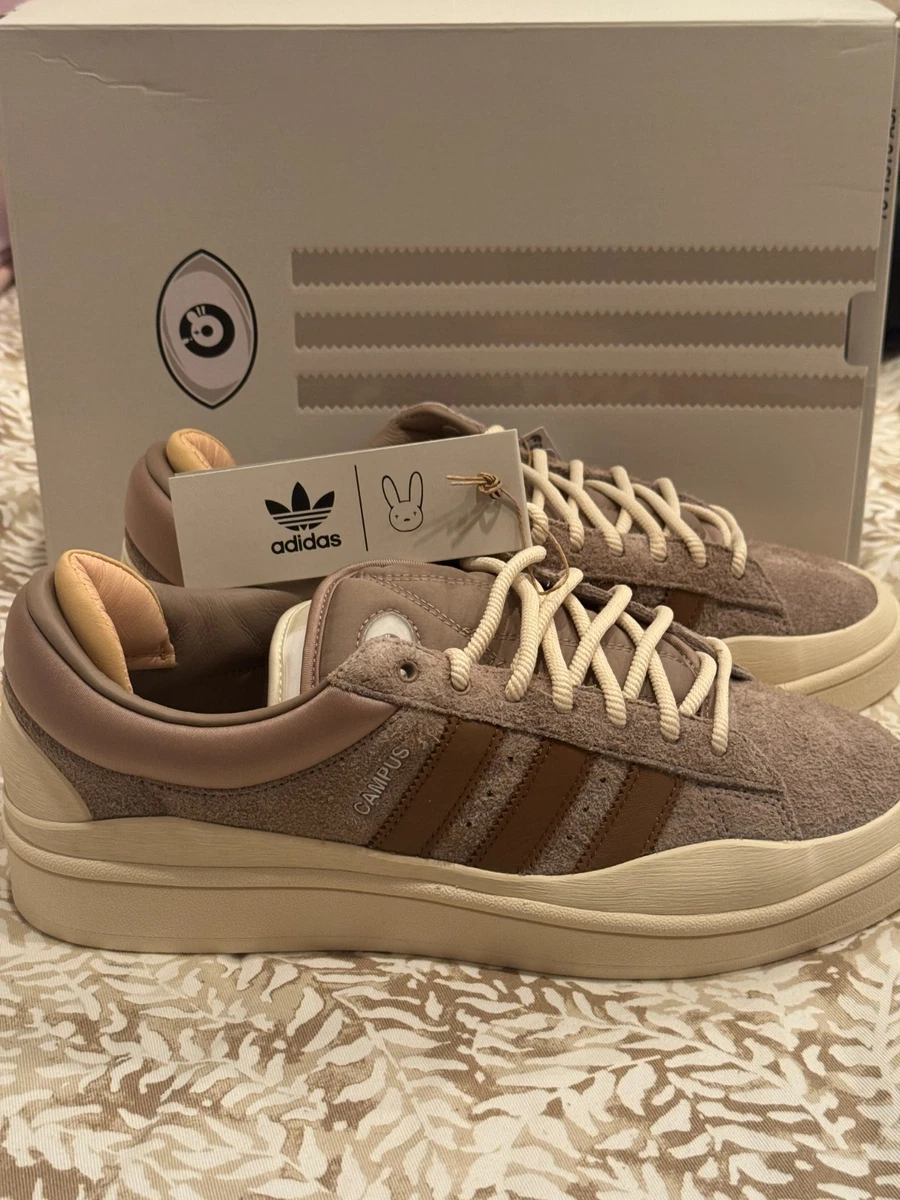 adidas gazelle silver green womens Adidas Campus Light Bad Bunny Chalky Brown – Takeoff Copenhagen main image 0