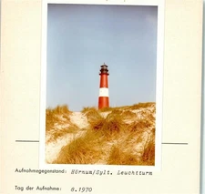 10130164 - 2284 Hoernum Lighthouse Photo Mounted on Cardboard