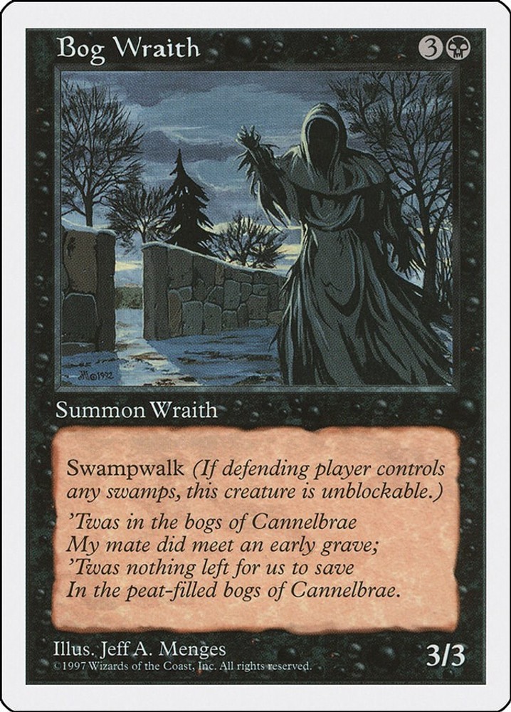 MP - Bog Wraith 5ED - 147 Fifth Edition