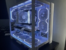 Powerful 1440P All White Gaming PC - RX 6800X...