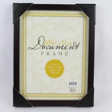 Dark Brown Gloss Document Frame Walmart for Photos 8.5" x 11" (21 x 27 cm)