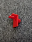 Vintage Transformers G1 JETFIRE Parts ARM GUARD PART Red Connecting BRACKET CLIP