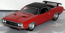 164 1971 71 Dodge Challenger Rt 440 Magnum Rubber Tire Car Free Shipping