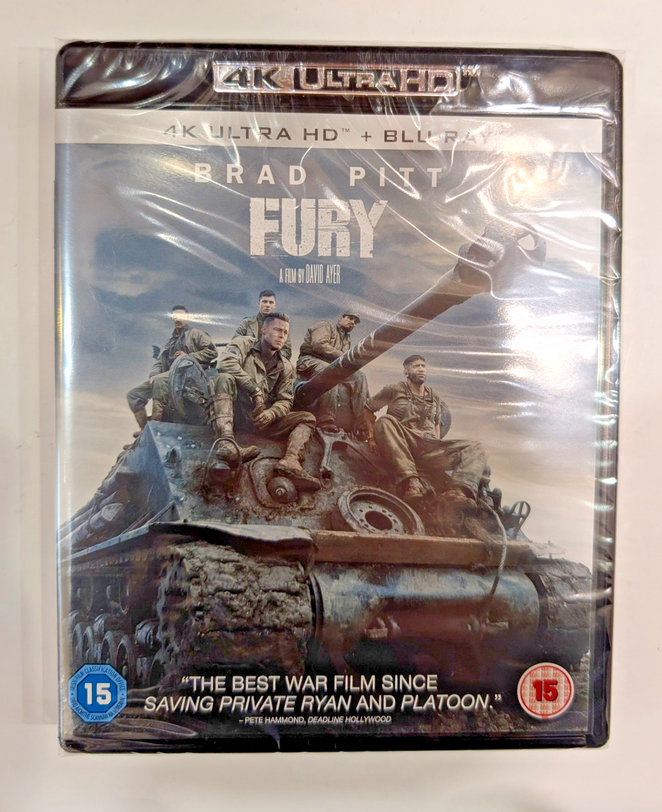 4K UHD BLU-RAY   FURY     BRAND NEW SEALED UK STOCK