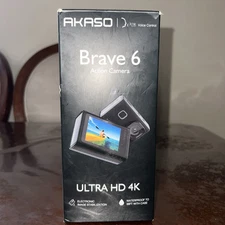 AKASO Brave 6 4K 20MP WiFi Action Camera Voice Control