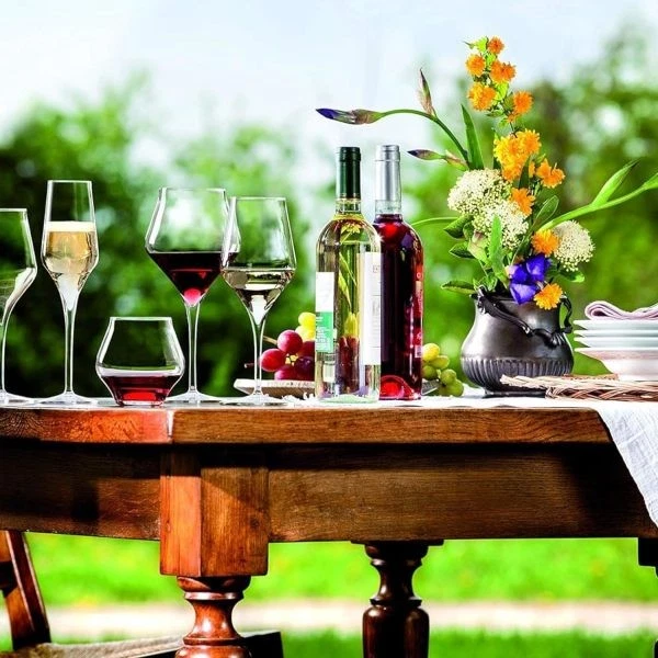 Juego de 2 copas de vino tinto Luigi Bormioli Supermo 15,25 oz Chianti/Pinot Grigio Foto 2 de 4