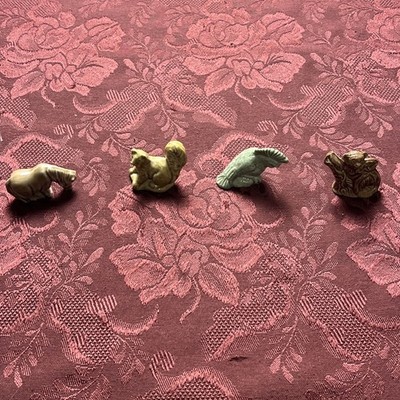 Red Rose Tea WADE Whimsies Set Of 4 Animal Figurines - Made In England