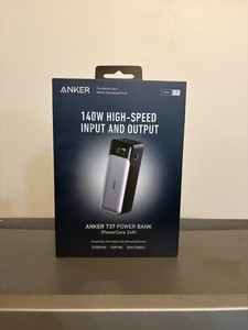 未開封新品 ANKER 737 Power Bank Anker 737 PowerCore 24K 140W Portable Charger Battery Power Bank