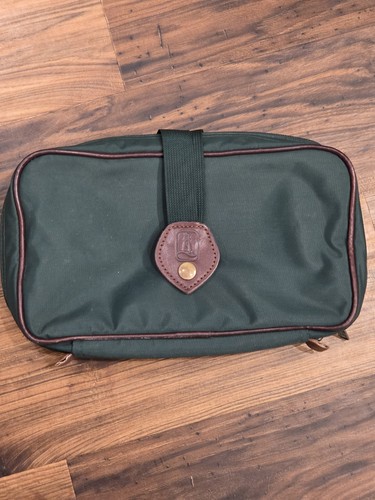 Lands’ End Vintage Travel Toiletry Organizer Hanging USA Made