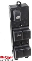 Metzger 0916958 Schalter FüR Fensterheber Schalter Fensterheber FüR Nissan