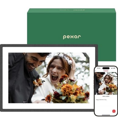 Pexar by Lexar 10.1  WiFi Digital Picture Frame Touch Anti-Glare 32GB Px-101