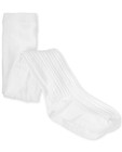 NWT The Children's Place Girls Metallic Pink White Rib Knit Tights 3- Years — photo 4