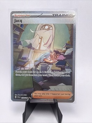 jacq pokemon card value Amazon.com: Pokemon - Jacq 236/198 - Scarlet & Violet - Ultra Rare