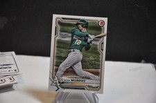 2021 Bowman Baseball cards #76 Sean Murphy Oakland Athletics  mlb