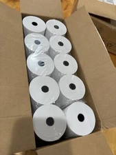 (10 Rolls) 3 1/8 X 230 Thermal Paper Receipt Rolls 3. 125” X 230 ft POS Cash