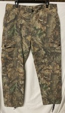 Vintage 90s Liberty Camo Cargo Pants M Reg Advantage Timber Made in USA Hunting