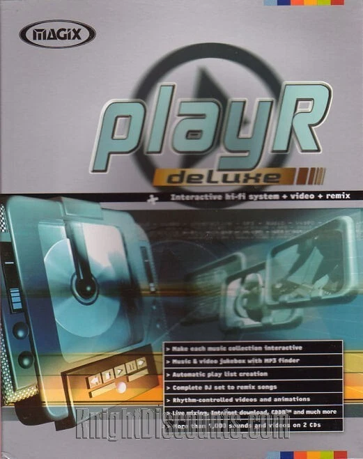 MAGIX PlayR Deluxe Music & Video Editing Software - Magics Player - NEW in BOX - Image 2 of 4