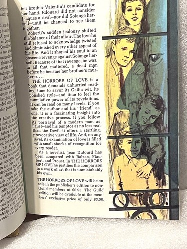 Jean Dutourd PLUCHE OR THE LOVE OF ART -HC/DJ. PLUS Preview Pamphlet Next Book - Picture 10 of 13