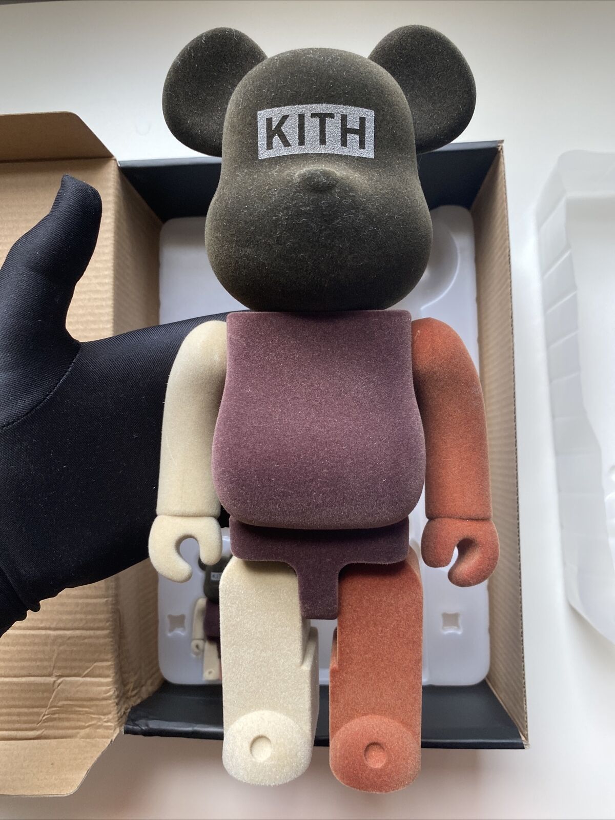 KITH 400% 100% Bearbrick Medicom Toy Version 3 BE@RBRICK 2019 Rare