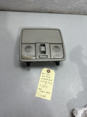 2010 Kia Forte Overhead Console Sunroof Switch Gray 92800
