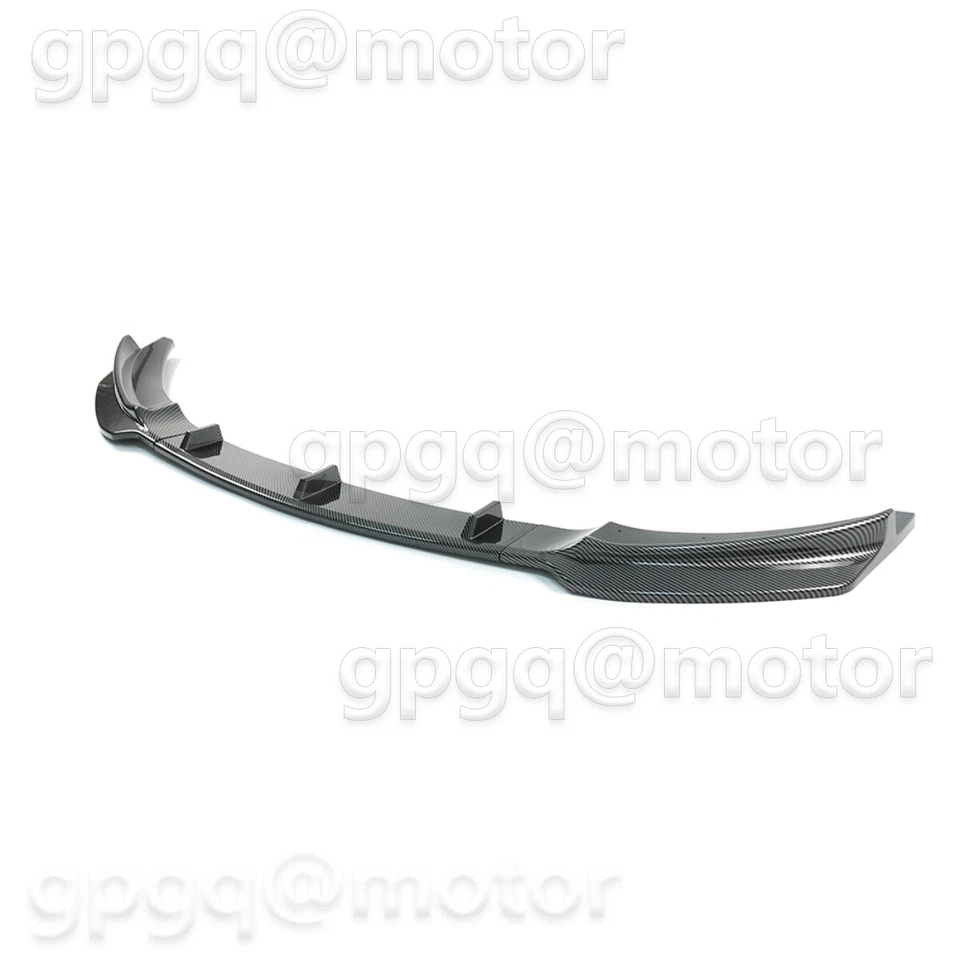 For BMW F32 F33 F36 4 Series M Sport 14-20 V Style Carbon Fiber Front Bumper Lip - Image 4 of 4