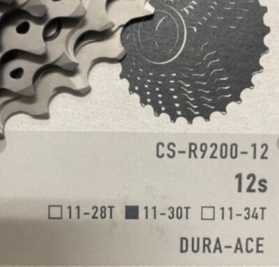 NEW Shimano DURA-ACE CS-R9200 Cassette Sprocket 11-30T CS