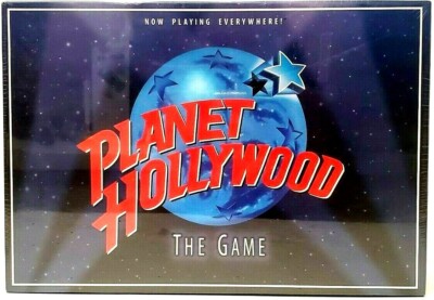 Planet Hollywood The Game - Movie Trivia Family Game w/ Electronic Timer SEALED!