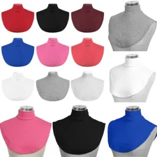 A Fashion Cotton Fake Mock Neck Bib Unisex Dickey Collar Neck Warmer Xmas Gift