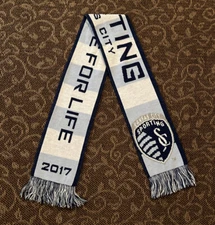 Sporting Kansas City Season Ticket Holder Scarf 2017 Multicolor Ruffneck