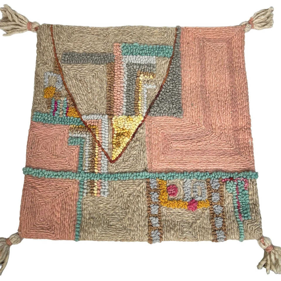 Loloi PLL0018 Soft Blush Tassels Cap Bohemian Pillow Cover Case Size 22"x22" - Image 4 of 4