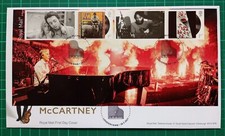 2021 Paul McCartney Ram & McCartney Album Covers 1st Stamps + Smiler Labels FDC