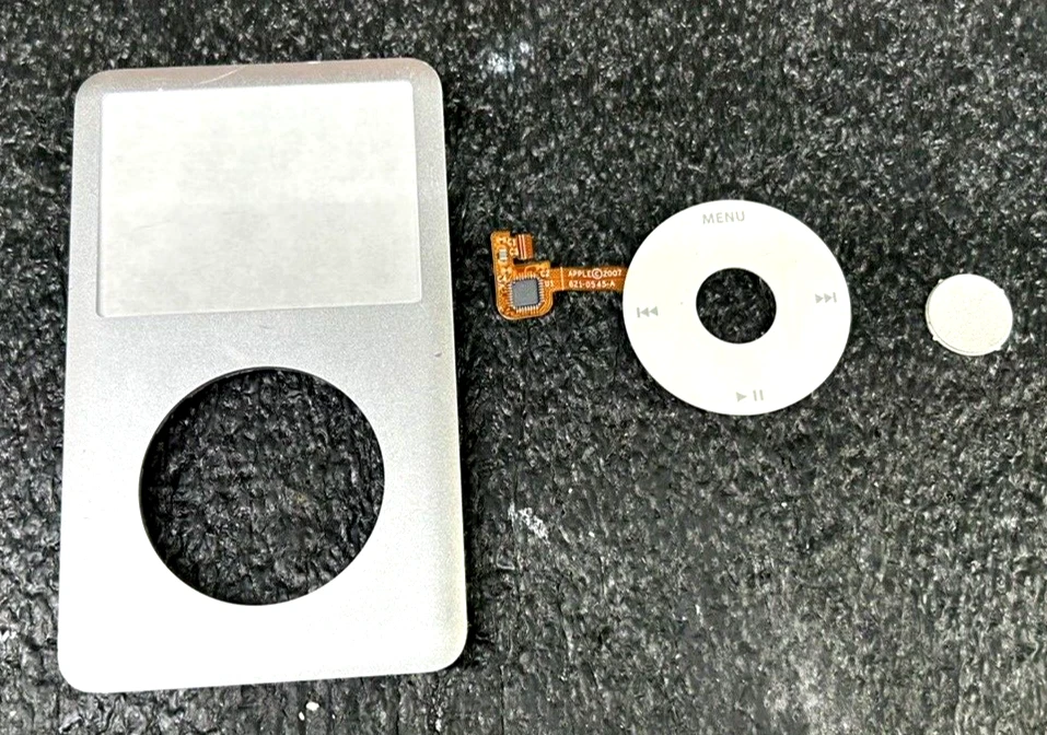 Front Housing Cover Face Plate Panel Click wheel button iPod Classic 6th/7th OEM - Image 3 of 3