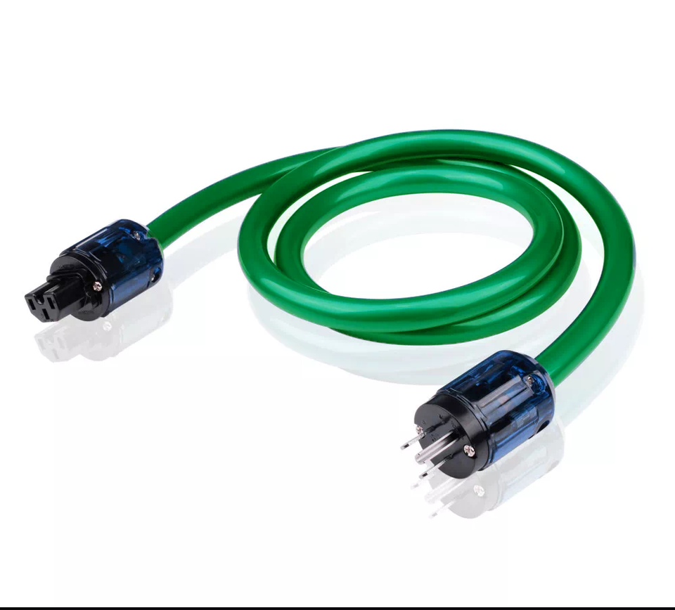 18mm OFC Silver Plated Audio Power Cable US Version IEC C15 AC Main