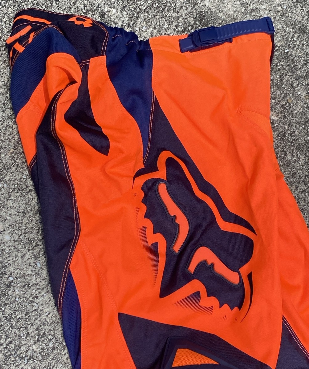 NEW Fox Racing Foxhead Motorcross Pants 180 32 Orange And