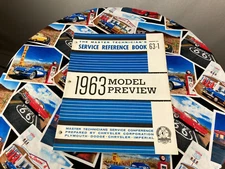 Full set of 12 1963 Original Chrysler Master Tech Mopar Reference Books Manuals 