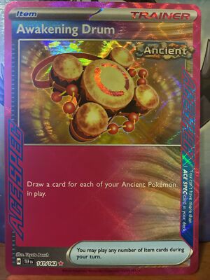 Awakening Drum 141/162 NM/M Temporal Forces Pokemon Card | eBay