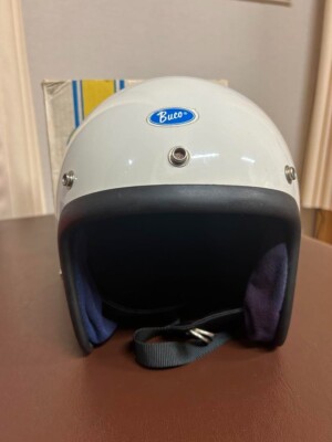 BUCO BLUE LINE GT ヘルメット Dead Stock 新品 箱付 BUCO BLUE LINE GT WHITE 58cm | SPEED ADDICT