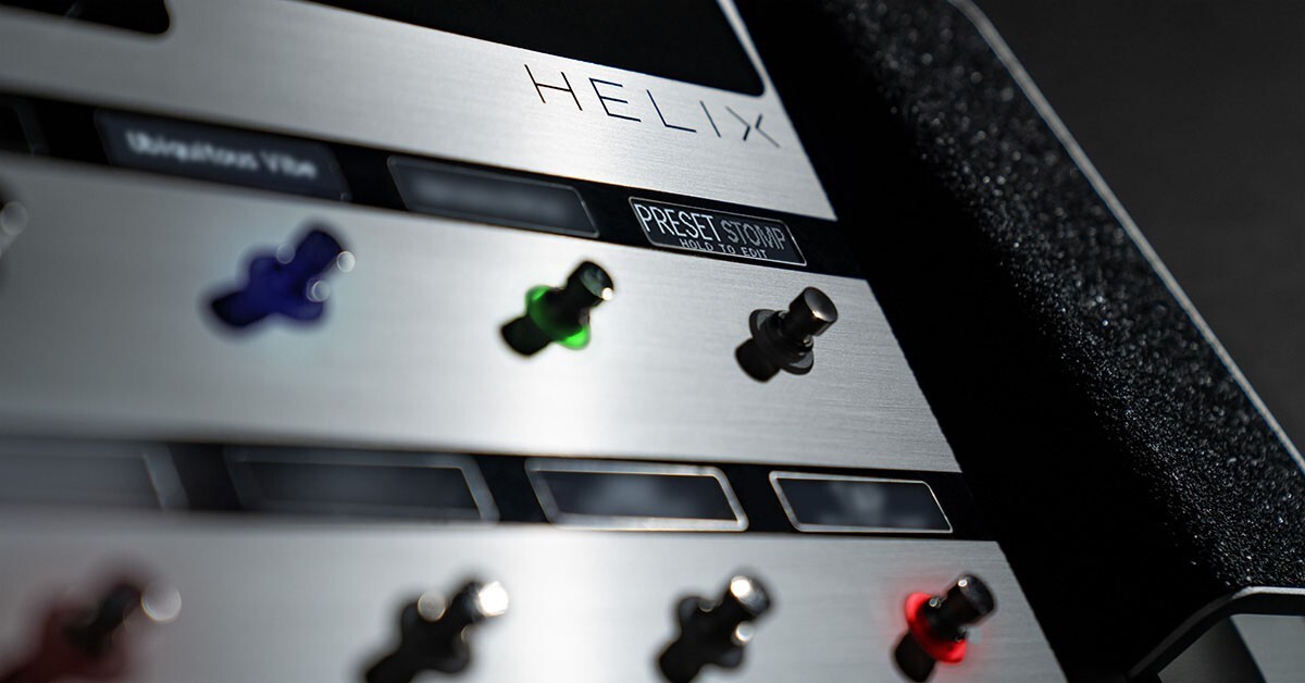 Line 6 Helix Limited Edition Platinum Guitar Multi-effects